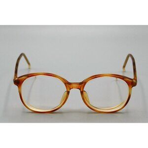 Concorde Eyeglasses Frames Orange Plastic Secretary Geek Chic 53^18 140mm Vtg
